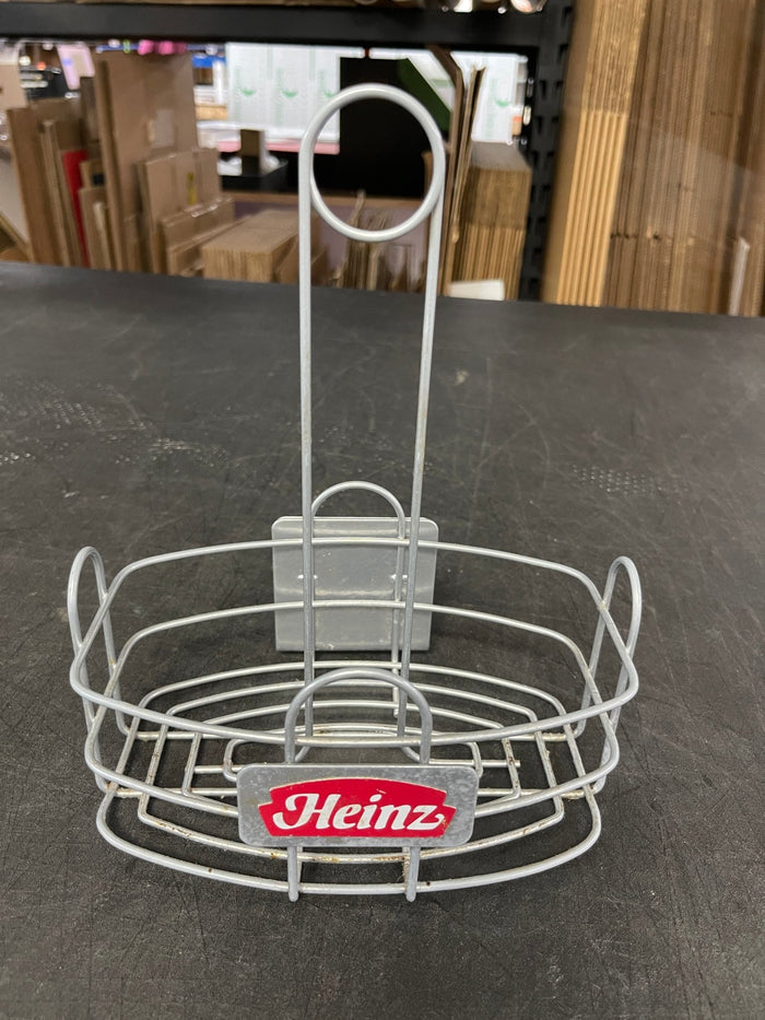 Used Heinz Condiment Table Caddy Menu Holder - Falcon Restaurant Supply - 1