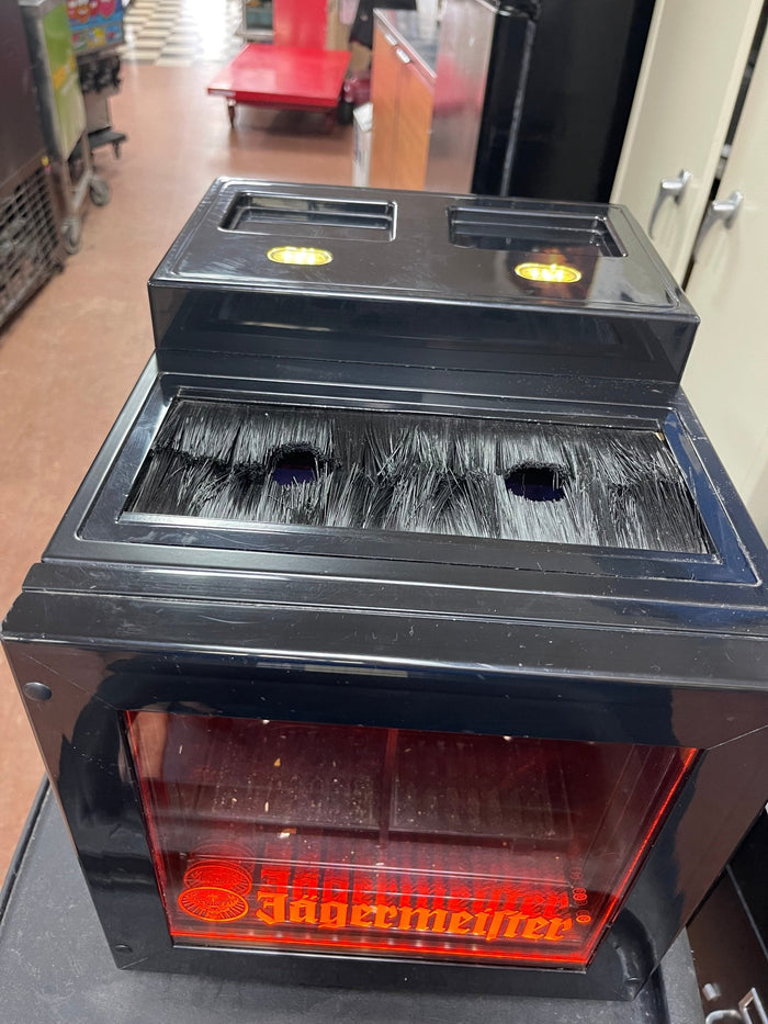 Used Jagermeister Speed Pour Shot Freezer 2 Bottle Commercial Bar 120V - Shir - Falcon Restaurant Supply - 4