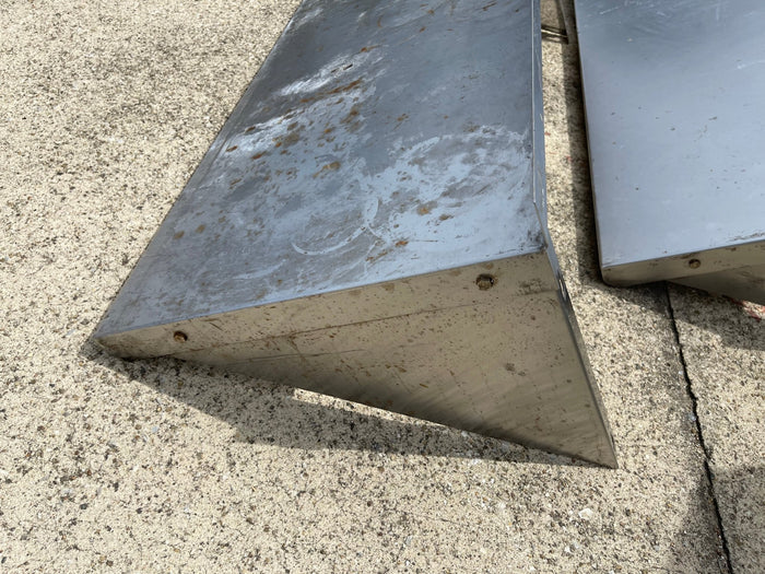 Used John Boos EWS8 - 1636 Wall Mounted Shelf, 36"W x 16"D, Stainless - SS264 - Falcon Restaurant Supply - 2