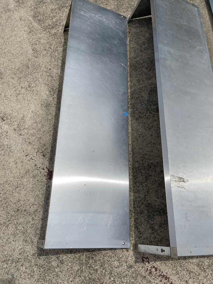 Used John Boos EWS8 - 1660 Wall Mounted Shelf, 60"W x 16"D, Stainless Steel - SS62 - Falcon Restaurant Supply - 1