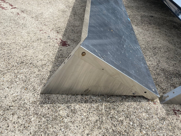 Used John Boos EWS8 - 1660 Wall Mounted Shelf, 60"W x 16"D, Stainless Steel - SS62 - Falcon Restaurant Supply - 3