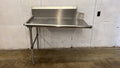 Used John Boos JDTC-20-48L 48" Clean Dishtable w/ 16 ga Stainless Legs - STS