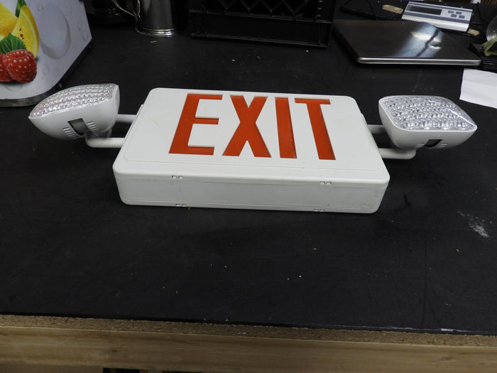 Used LED Emergency and Exit Light C IP - Falcon Restaurant Supply - 2
