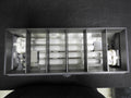 Used Lightolier 8276E Gray Track Florescent Light with Bulbs - Falcon Restaurant Supply - 1