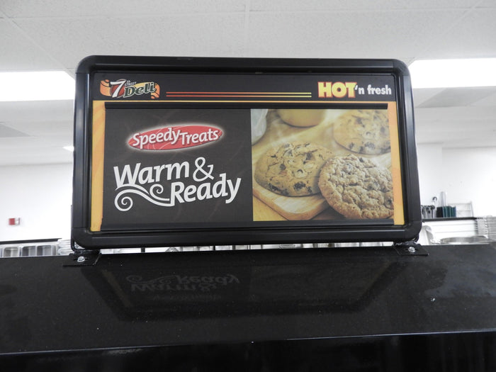Used Merco MM - 24 Commercial Counter Top Mini - Merchandiser Warmer Display 120V - Falcon Restaurant Supply - 3