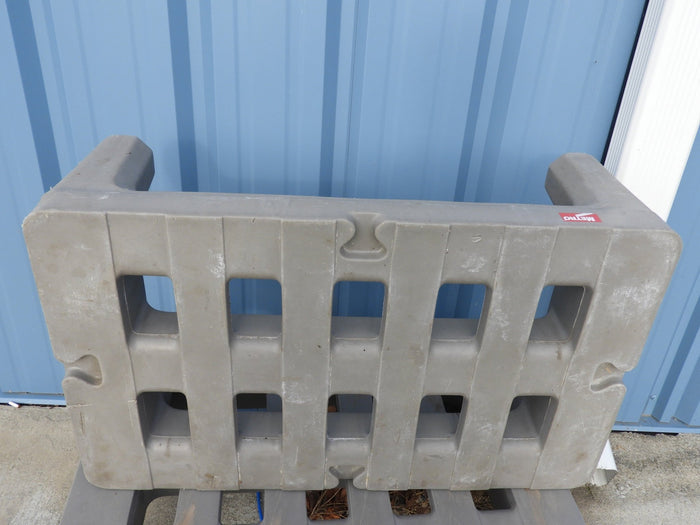 Used METRO Dunnage Rack 12 in x 22 in x 36 in, Polymer, 1,500lb Load Capacity - Falcon Restaurant Supply - 1