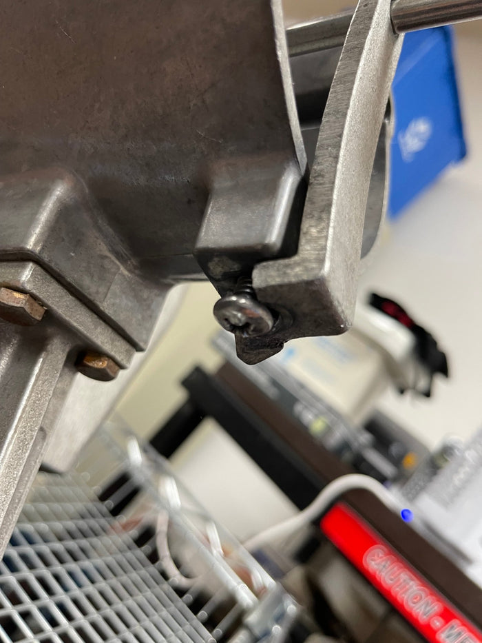 Used Nemco 55200AN Stainless Steel Manual Food Slicer - Falcon Restaurant Supply - 3