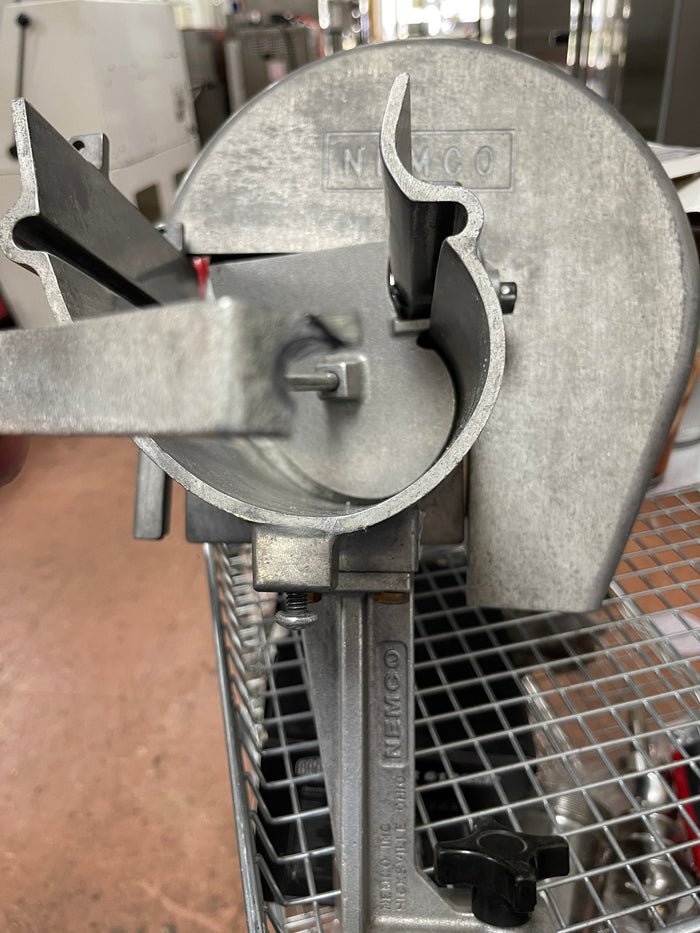 Used Nemco 55200AN Stainless Steel Manual Food Slicer - Falcon Restaurant Supply - 4