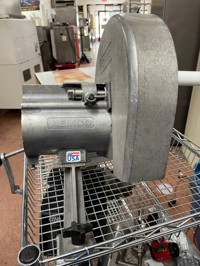 Used Nemco 55200AN Stainless Steel Manual Food Slicer - Falcon Restaurant Supply - 6