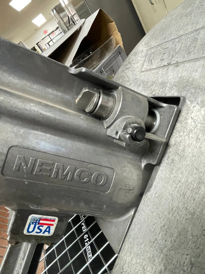 Used Nemco 55200AN Stainless Steel Manual Food Slicer - Falcon Restaurant Supply - 8
