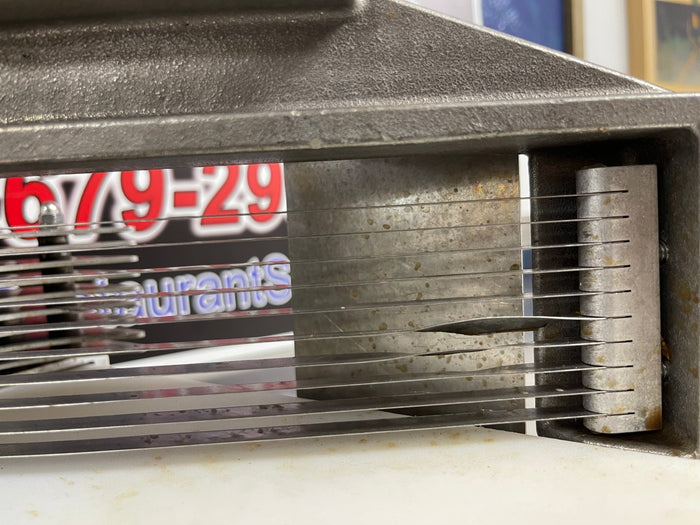 Used Nemco 55600 - 2 Commercial Easy Tomato Slicer 1/4" Slices New Blades - Falcon Restaurant Supply - 6
