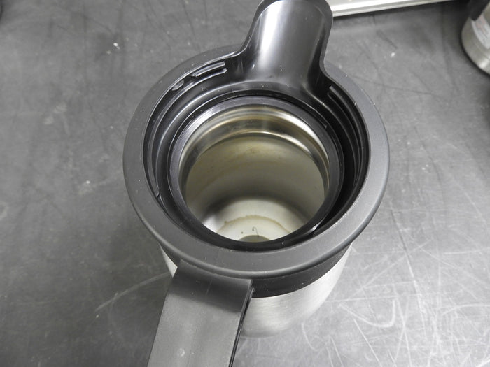Used Newco 109357 1.6L Tall SS Lined Vaculator Thermal Carafe Server - Falcon Restaurant Supply - 5