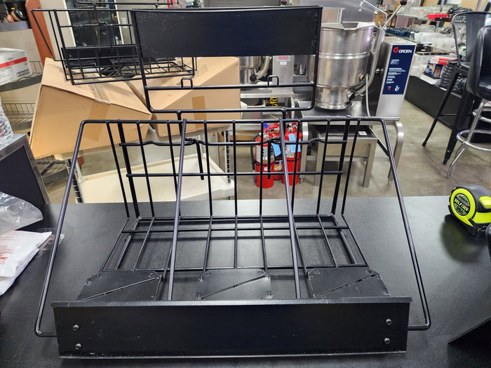 Used Newco 111191 Airpot Black 3 Caddy Side by SIde - Falcon Restaurant Supply - 1