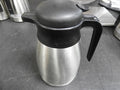 Used Newco 111386 1.2L Vaculator Thermal Carafe - Stainless Steel - Falcon Restaurant Supply - 1