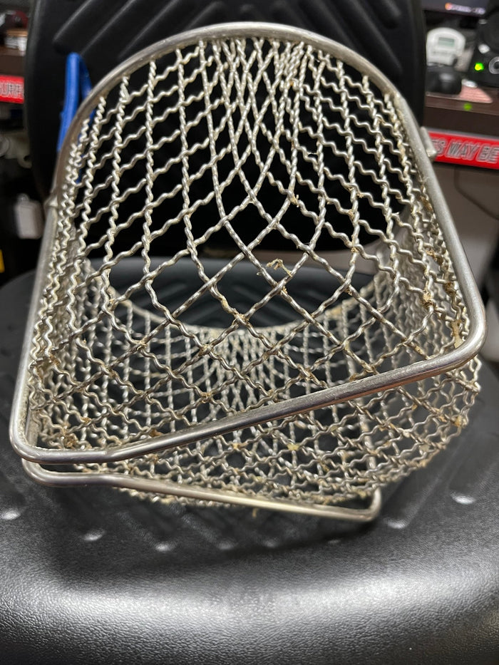 Used Round Deep Fryer Dip Basket - Falcon Restaurant Supply - 2