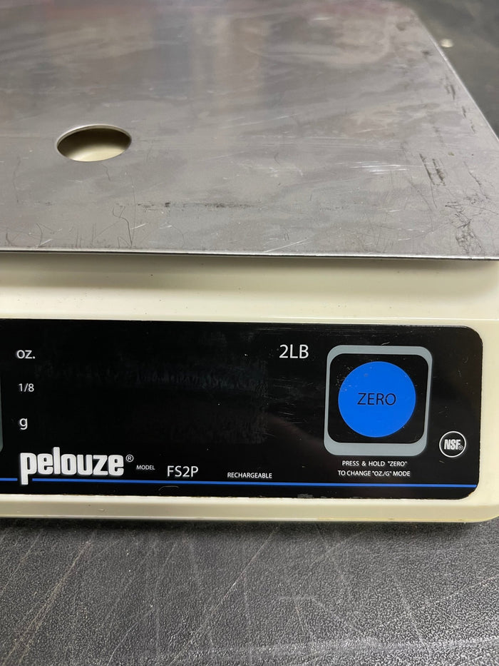 Used Rubbermaid® Pelouze® FS2P Digital Portion Control Scale - 2lb - Falcon Restaurant Supply - 3