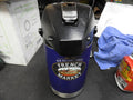 Used S3 4/5 Liter Lever Action Coffee Server Airpot, Stainless Steel Liner - Falcon Restaurant Supply - 1