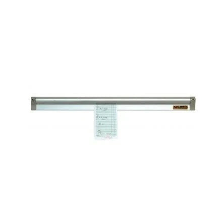Used San Jamar CK6560A 60" x 2" Aluminum Wall Mounted Ticket Holder - JD - Falcon Restaurant Supply - 1