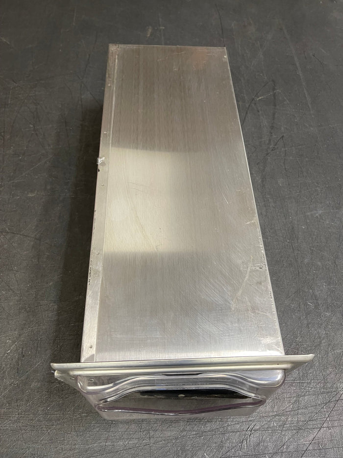 Used San Jamar H2001CLSS In - Counter Fullfold Napkin Dispenser - Falcon Restaurant Supply - 3