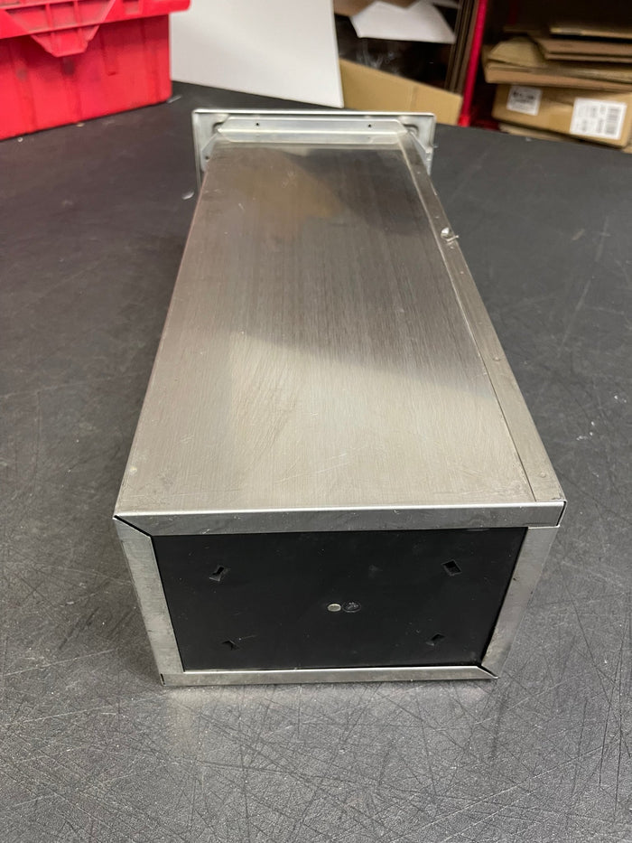 Used San Jamar H2001CLSS In - Counter Fullfold Napkin Dispenser - Falcon Restaurant Supply - 6