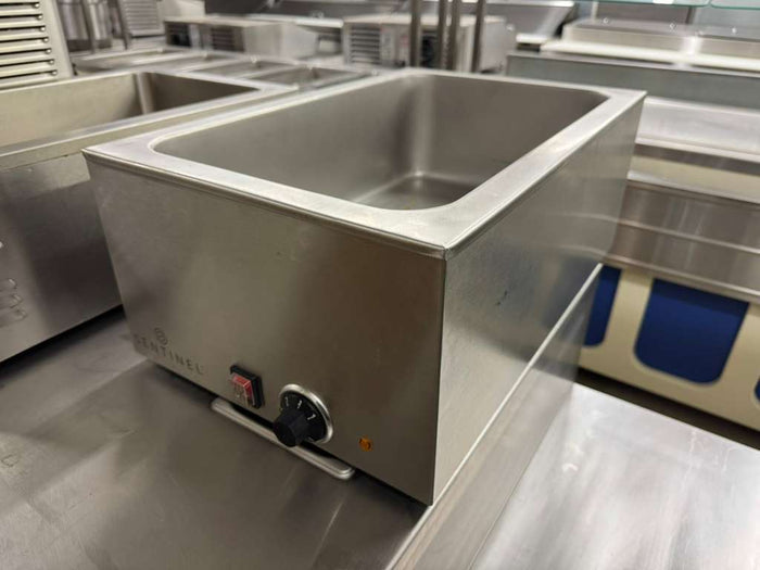 Used Sentinel Full Size Stainless Steel Countertop Food Warmer - 120V