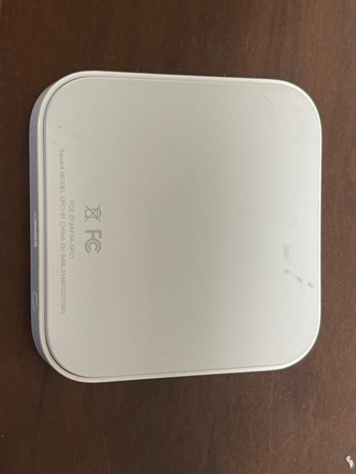 Used Square Contactless POS Payment Chip Card Reader, White - Falcon Restaurant Supply - 4