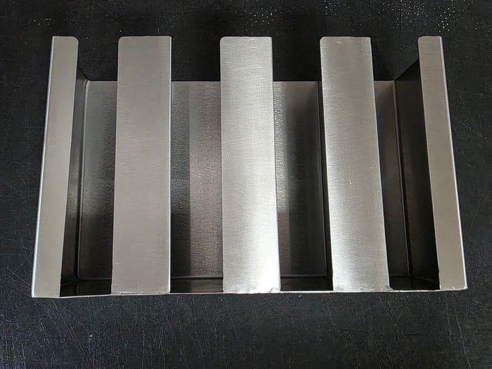 Used Stainless Steel 4 Compartment Drink Lid Organizer