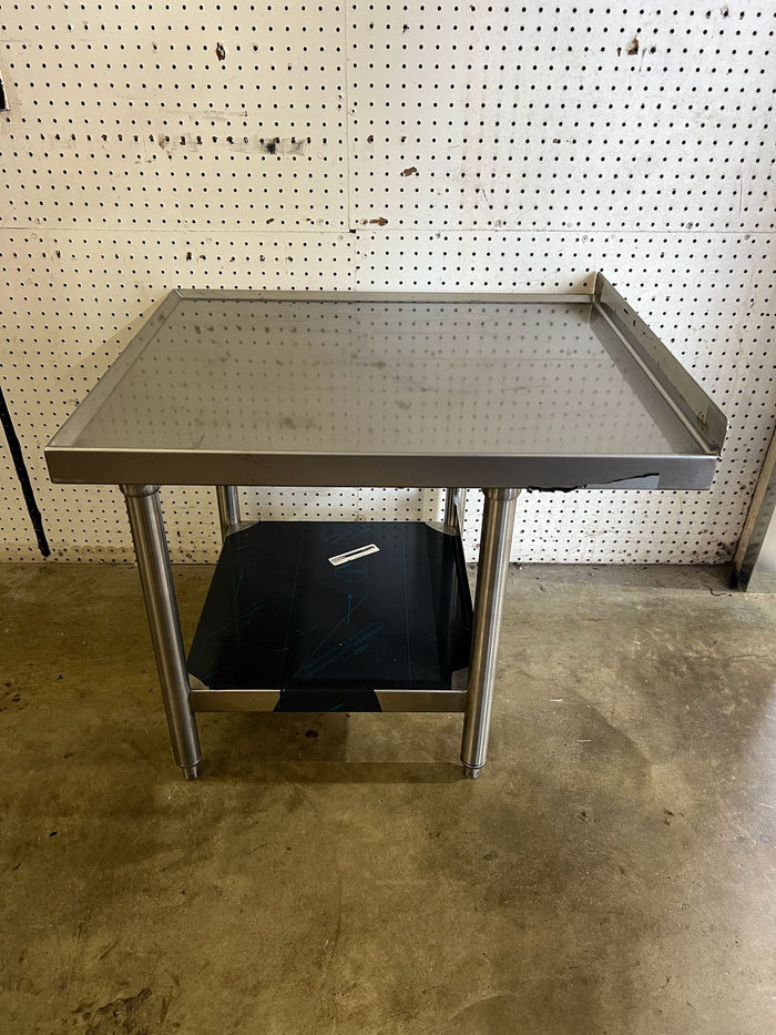 Used Stainless Steel Equipment Stand with Shelf - WO1 - Falcon Restaurant Supply - 2