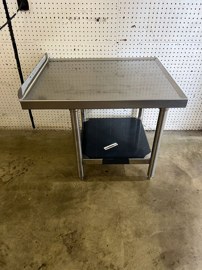 Used Stainless Steel Equipment Stand with Shelf - WO1 - Falcon Restaurant Supply - 3