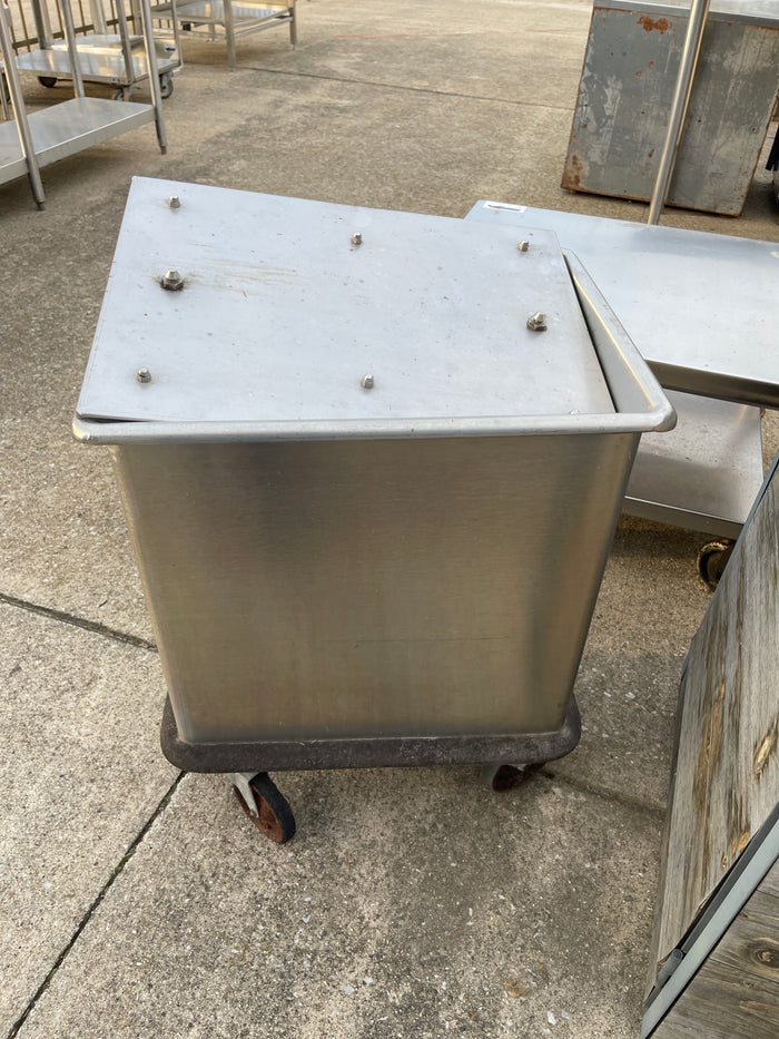 Used Stainless Steel Ingredient Bin - SS395