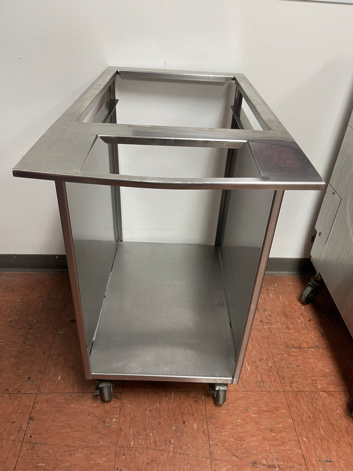 Used Stainless Steel Mobile Breading Station on Casters - FG8 - SS397