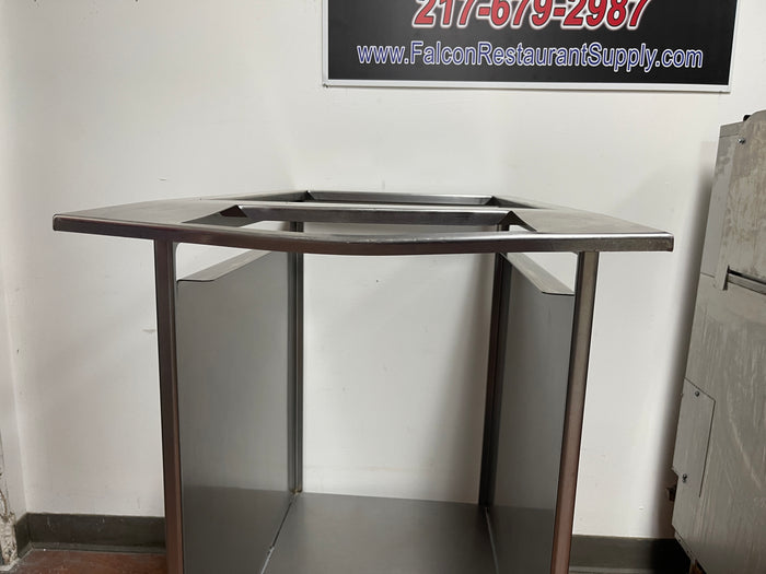 Used Stainless Steel Mobile Breading Station on Casters - FG8 - SS397