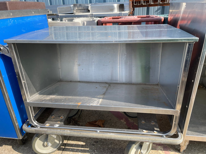 Used Stainless Steel Utility Cart - SS52 - Falcon Restaurant Supply - 2