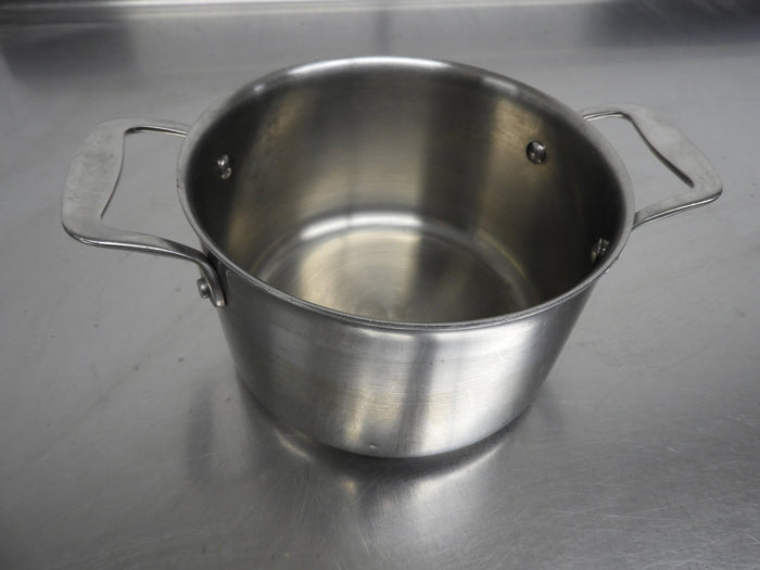Used Tablecraft CW7004 3qt Tri Ply Sauce Pan w/ Loop Handles - Falcon Restaurant Supply - 1