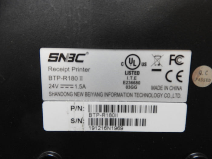 Used TEAMSable R180II POS Thermal Receipt Printer - Falcon Restaurant Supply - 7