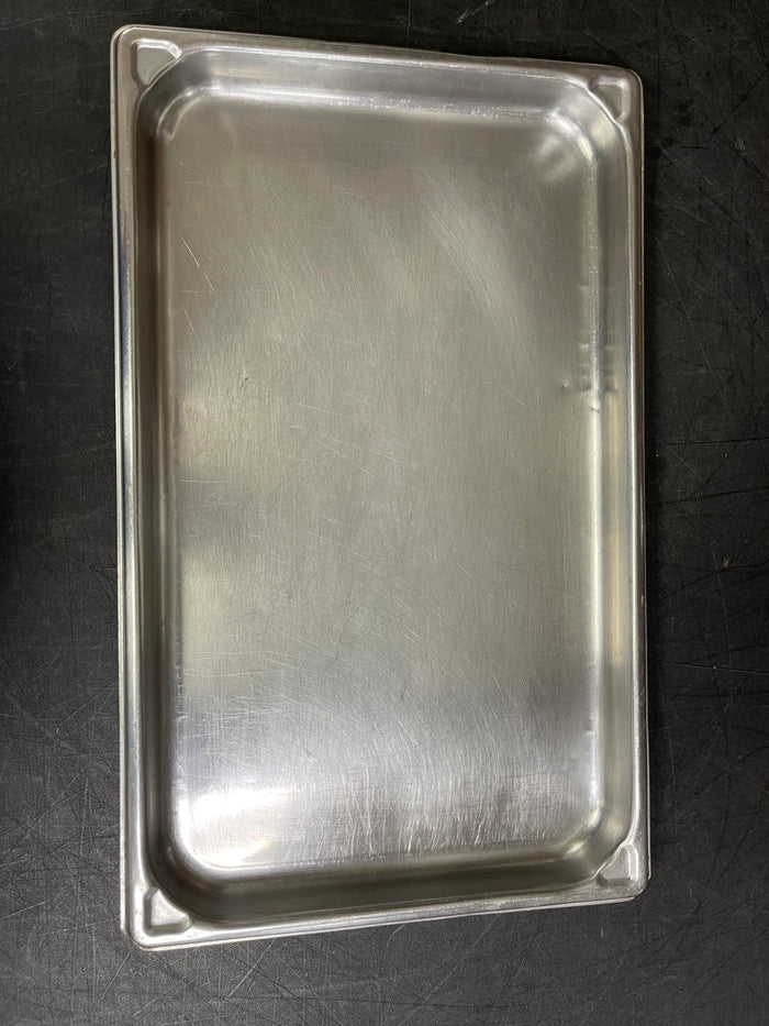 Used Vollrath 30012 Super Pan II Full Size 1 1/4" Stainless Steel Steam Table / Hotel Pan - Falcon Restaurant Supply - 1