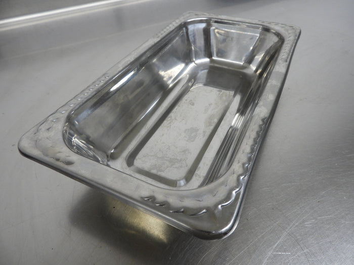 Used Vollrath 8231120 Miramar® 1/3 Size Decorative Food Pan - Falcon Restaurant Supply - 4