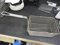 Used Winco 13.5"x9.5"x6" Commercial Deep Fryer Basket - Falcon Restaurant Supply - 1