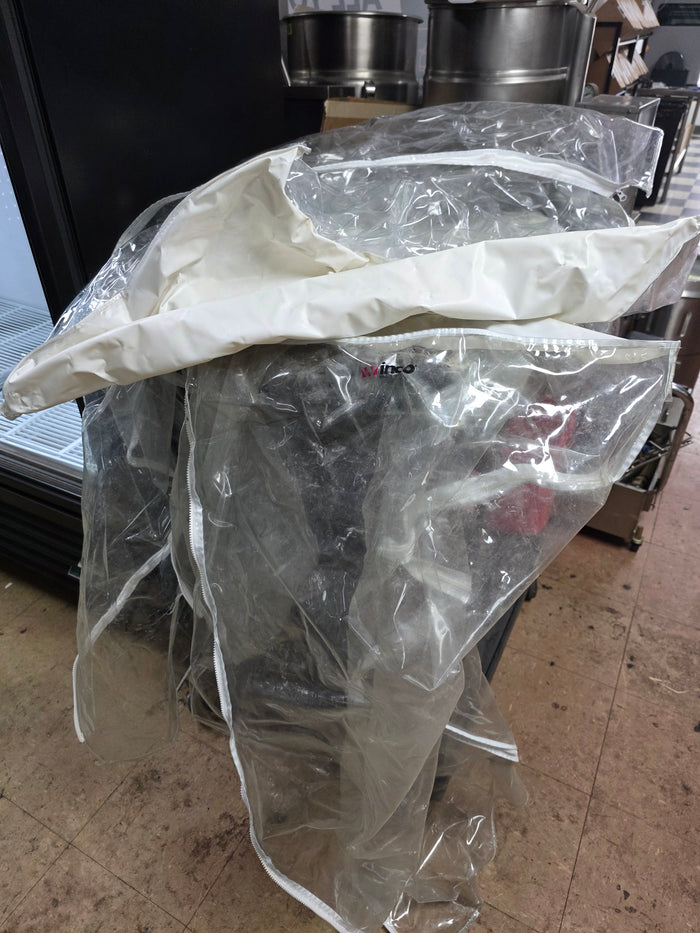 Used Winco Clear Vinyl Sheet Pan Rack Cover