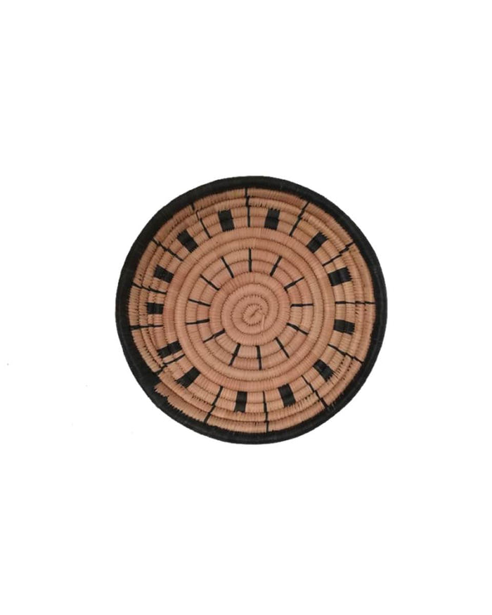 Διακοσμητικό Τοίχου από Φύλλα Φοίνικα Wall Disk σε 9 Σχέδια &amp;amp; 3 Μεγέθη-Design 1-Small Φ 30cm