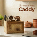 Weave Nest Rattan Cutlery Holder