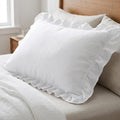 White Linen King Fitted sheet