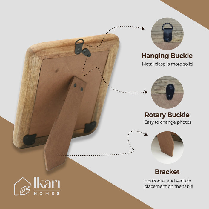 Wooden Photo Frame - Natural Beauty, Timeless Charm