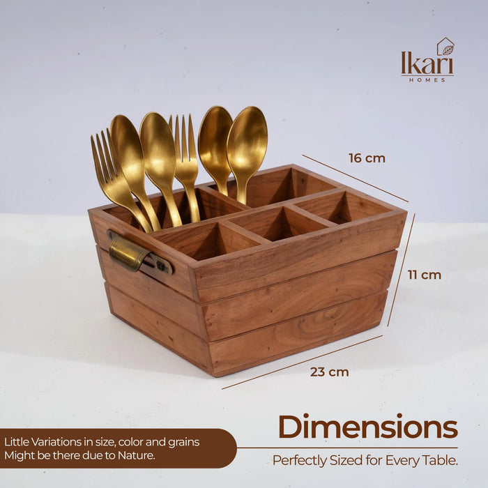 Woodura Caddy Big with Antique handles
